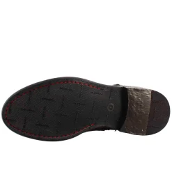 Anfibi Candy Da Uomo In Pelle Lavata Colore Nero