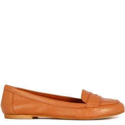 Ballerina Classica Da Donna In Pelle Colore Marrone