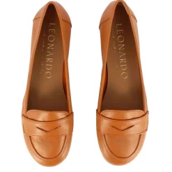 Ballerina Classica Da Donna In Pelle Colore Marrone