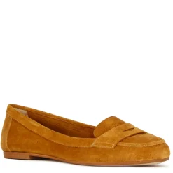 Ballerina Classica Da Donna In Pelle Scamosciata Colore Marrone