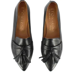 Ballerina Da Donna Casual Con Nappine Colore Nero