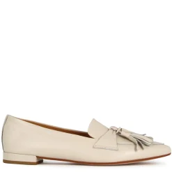 Ballerina Da Donna Casual Con Nappine Colore Beige