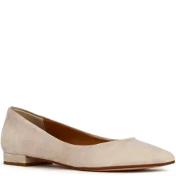 Ballerina Raffinata Da Donna In Pelle Scamosciata Colore Rosa