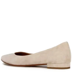 Ballerina Raffinata Da Donna In Pelle Scamosciata Colore Rosa