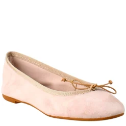 Ballerine Leggere Da Donna Color Rosa In Camoscio Sfoderate