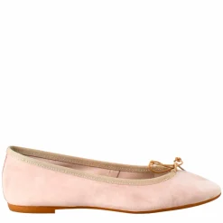 Ballerine Leggere Da Donna Color Rosa In Camoscio Sfoderate