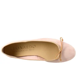Ballerine Leggere Da Donna Color Rosa In Camoscio Sfoderate