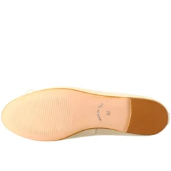 Ballerine Leggere Da Donna Color Beige In Pelle Liscia