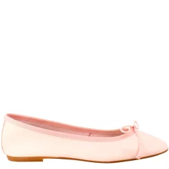 Ballerine Leggere Da Donna Color Cipria In Pelle Liscia