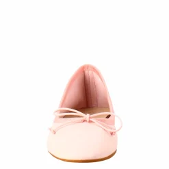 Ballerine Leggere Da Donna Color Cipria In Pelle Liscia