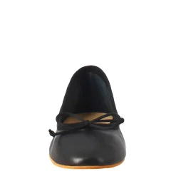 Ballerine Leggere Da Donna Color Nero In Pelle Liscia