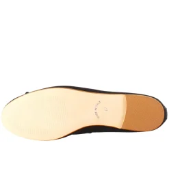 Ballerine Leggere Da Donna Color Nero In Pelle Liscia