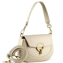Borsa A Mano Grace Da Donna In Pelle Colore Beige