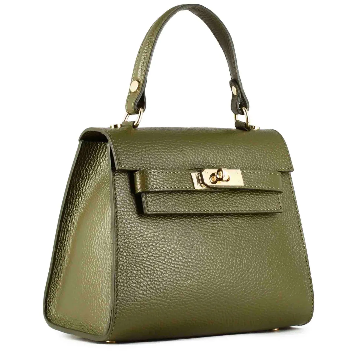 Borsa A Mano Lady K Da Donna In Pelle Colore Verde