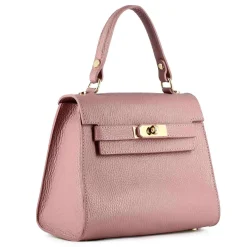 Borsa A Mano Lady K Da Donna In Pelle Colore Rosa