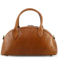 Borsa A Mano Tulia Bauletto Da Donna In Pelle Colore Marrone