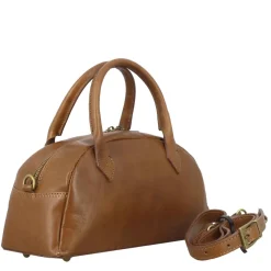 Borsa A Mano Tulia Bauletto Da Donna In Pelle Colore Marrone