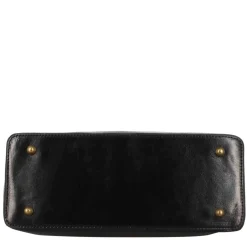 Borsa A Mano Tulia Bauletto Da Donna In Pelle Colore Nero
