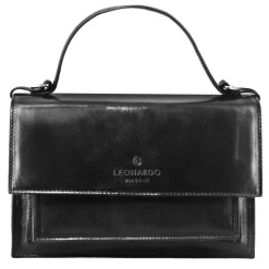 Borsa Contessina Da Donna Classica In Pelle Liscia Colore Nero