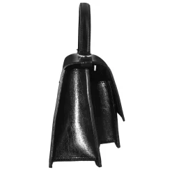 Borsa Contessina Da Donna Classica In Pelle Liscia Colore Nero