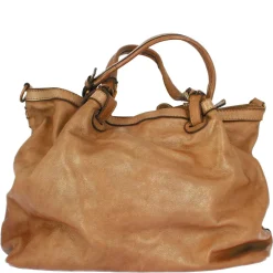 Borsa Da Donna Petrarca Fatta A Mano In Pelle Intrecciata Cuoio Con Tracolla