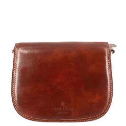 Borsa Essential Da Donna In Pelle Liscia Colore Marrone Scuro