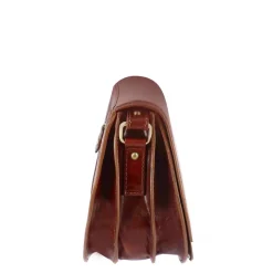 Borsa Essential Da Donna In Pelle Liscia Colore Marrone Scuro