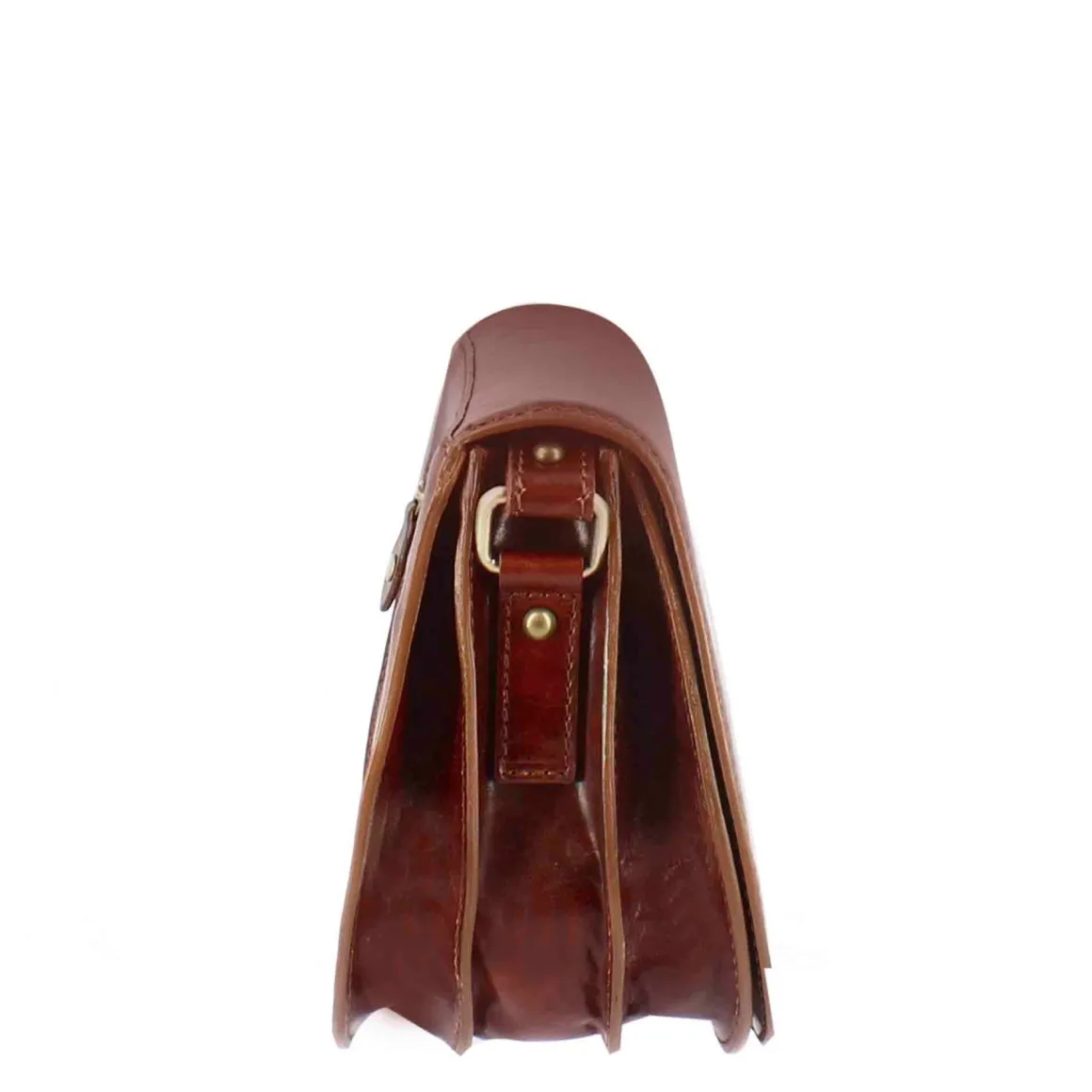 Borsa Essential Da Donna In Pelle Liscia Colore Marrone Scuro