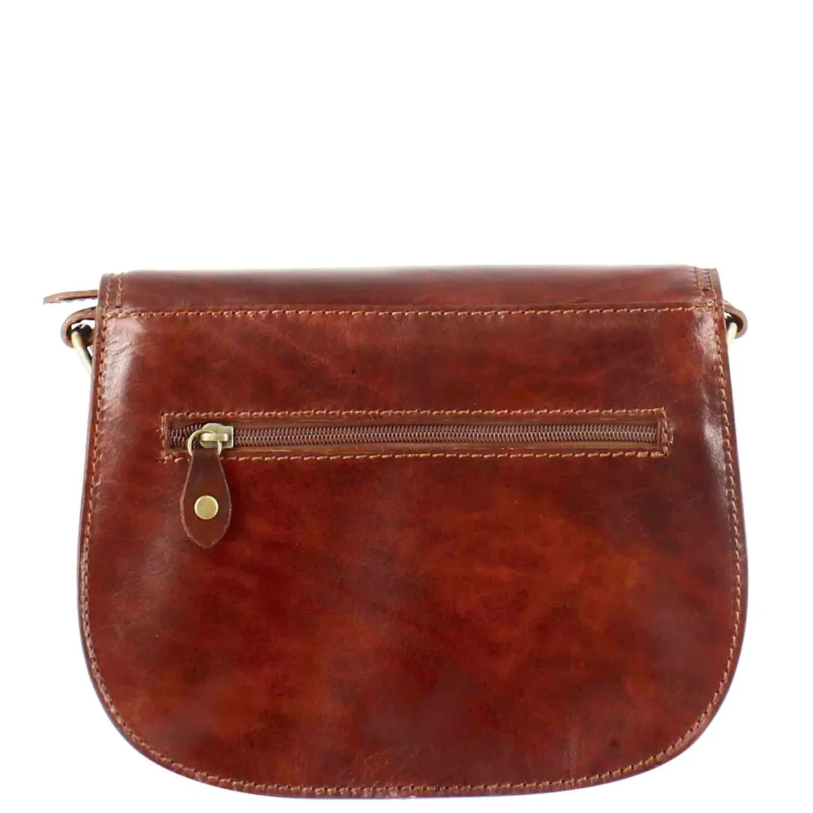 Borsa Essential Da Donna In Pelle Liscia Colore Marrone Scuro
