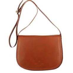 Borsa Essential Da Donna In Pelle Liscia Colore Marrone
