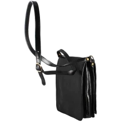 Borsello Grande Da Uomo In Pelle Colore Nero