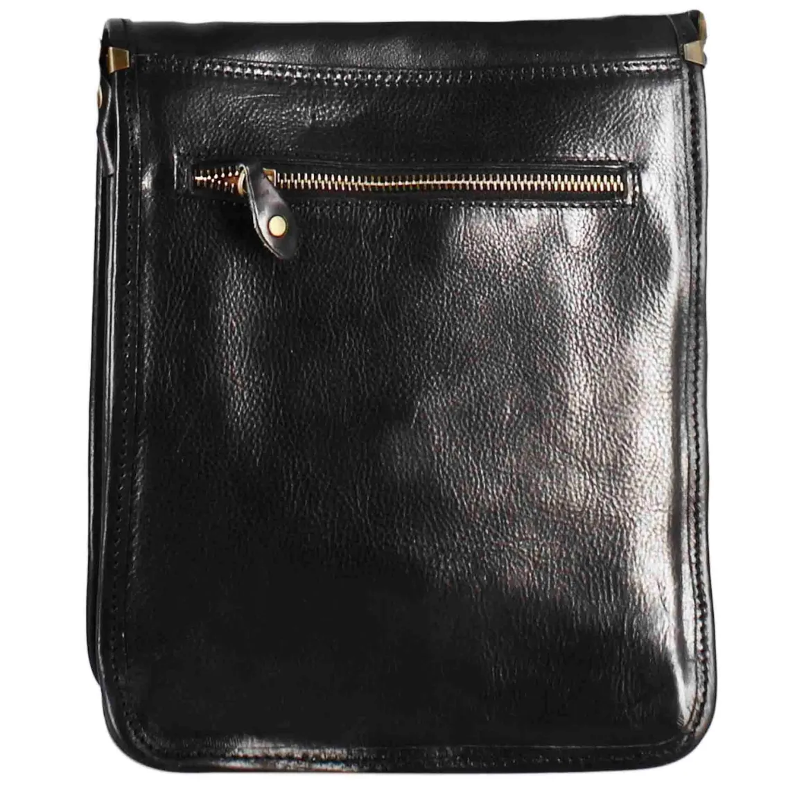 Borsello Grande Da Uomo In Pelle Colore Nero