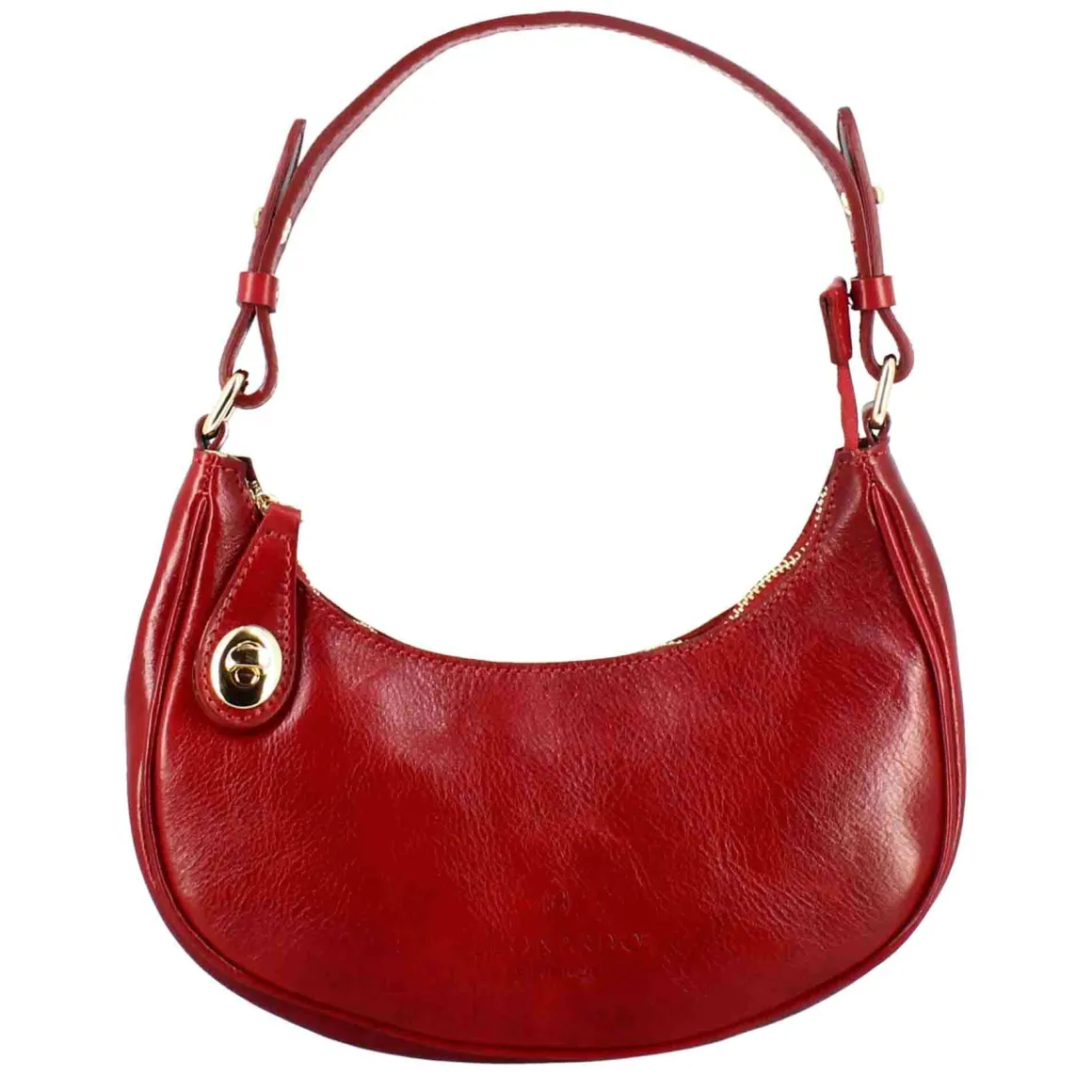Borsetta A Spalla Jane In Pelle Con Tracolla Rimovibile Colore Rosso