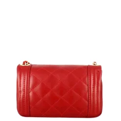 Borsetta Timeless A Tracolla In Pelle Trapuntata Colore Rosso