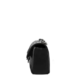 Borsetta Vanity A Tracolla In Pelle Trapuntata Colore Nero