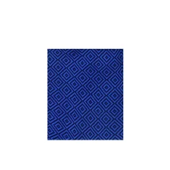 Calzini Da Uomo In Cotone Colore Blu Elettrico Con Fantasia Colore Nero