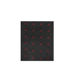 Calzini Da Uomo In Cotone Colore Grigio Con Fantasia Colore Rosso