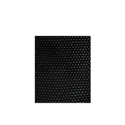 Calzini Da Uomo In Cotone Colore Nero Con Pois Colore Bianco