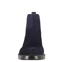 Chelsea Boot Da Uomo In Pelle Scamosciata Di Colore Blu Scuro