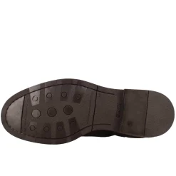 Chelsea Boot Da Uomo In Pelle Scamosciata Colore Marrone Scuro