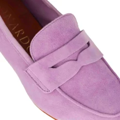 Décolleté Classica Da Donna In Pelle Scamosciata Colore Viola