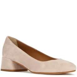 Décolleté Classica Da Donna In Pelle Scamosciata Colore Rosa