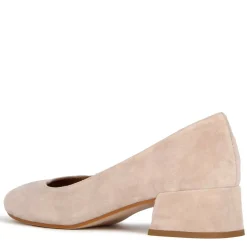 Décolleté Classica Da Donna In Pelle Scamosciata Colore Rosa