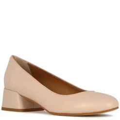 Décolleté Classica Da Donna In Pelle Liscia Colore Rosa