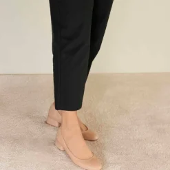 Décolleté Classica Da Donna In Pelle Liscia Colore Rosa