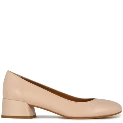 Décolleté Classica Da Donna In Pelle Liscia Colore Rosa