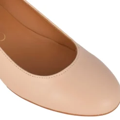 Décolleté Classica Da Donna In Pelle Liscia Colore Rosa