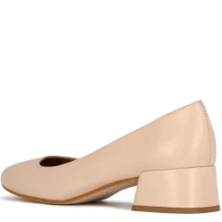 Décolleté Classica Da Donna In Pelle Liscia Colore Rosa