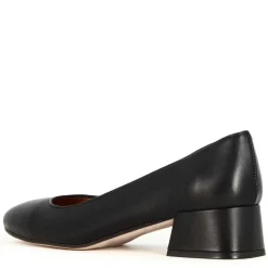 Décolleté Classica Da Donna In Pelle Liscia Colore Nero