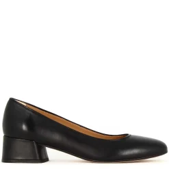 Décolleté Classica Da Donna In Pelle Liscia Colore Nero
